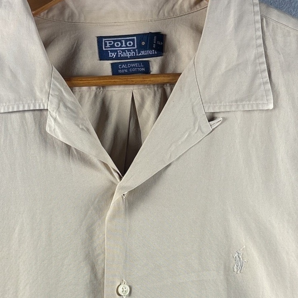 Vintage Polo Ralph Lauren Caldwell Cotton Camp Shirt … - Gem